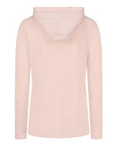 MV Sport - Women's Lace Shoulder Hooded Pullover T-Shirt - W19467