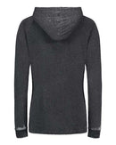 MV Sport - Women's Lace Shoulder Hooded Pullover T-Shirt - W19467