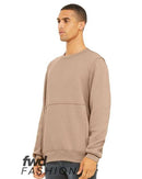 BELLA + CANVAS - FWD Fashion Unisex Raw Seam Crewneck Sweatshirt - 3743