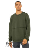 BELLA + CANVAS - FWD Fashion Unisex Raw Seam Crewneck Sweatshirt - 3743