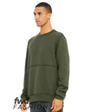 BELLA + CANVAS - FWD Fashion Unisex Raw Seam Crewneck Sweatshirt - 3743