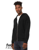 BELLA + CANVAS - FWD Fashion Unisex Total Zip Hoodie - 3741