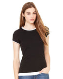 BELLA + CANVAS - Women's Sheer Jersey 2-in-1 Tee - 8102