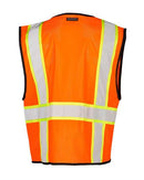 Kishigo - Self Extinguishing Contrasting Mesh Vest - FM527-528