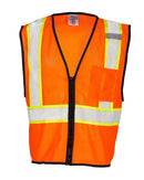 Kishigo - Self Extinguishing Contrasting Mesh Vest - FM527-528