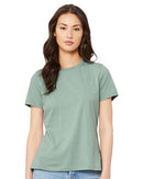 BELLA + CANVAS - Women’s Relaxed Fit Heather CVC Tee - 6400CVC