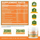 Axe & Sledge Hydraulic Non-Stim Pre Workout Pump Focus Endurance 30Srv