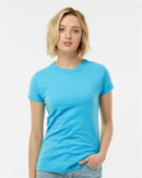 3 Pack of Women T Shirt Slim Fit Fine Jersey - Tultex