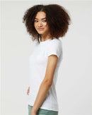 3 Pack of Women T Shirt Slim Fit Fine Jersey - Tultex