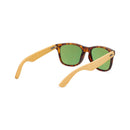 CapeShades Recycled Bamboo Sunglasses Tortoise Frame UV Fashion Shades