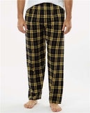 EG PRO Men Pajamas Flannel Plaid Pants with Pockets Sleepwear 3-Pack