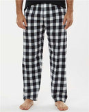EG PRO Men Pajamas Flannel Plaid Pants with Pockets Sleepwear 3-Pack