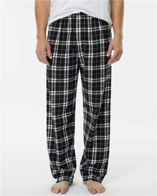 EG PRO Men Plaid Flannel Pajama Pants Sweatpants Cozy Harley Waistband