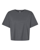 EG PRO Women T Shirts 3-Pack Fine Jersey Boxy Cropped Tee Short Sleeve Plain