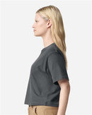 EG PRO Women T Shirts 3-Pack Fine Jersey Boxy Cropped Tee Short Sleeve Plain