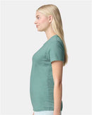 Pack of 4 Gildan Womens Short Sleeve Heavy Cotton Stylish Pocket T-Shirt Regular