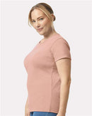 Pack of 4 Gildan Womens Short Sleeve Heavy Cotton Stylish Pocket T-Shirt Regular