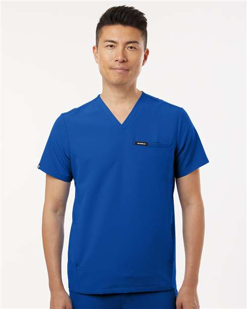 EG PRO Men's Scrub V-Neck Top Shirts Tees