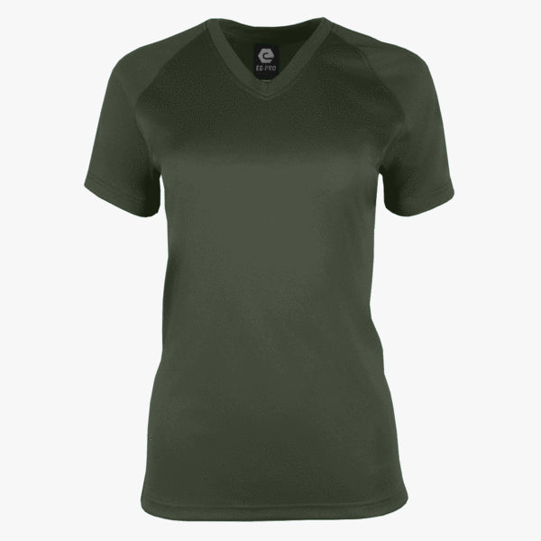 EG Pro Women's V-Neck Tee for Basic Training Raglan Style