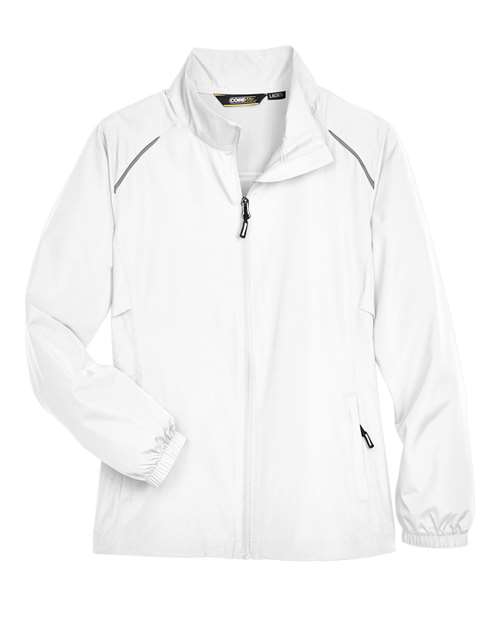 EG PRO Women's Jacket Lightweight Unlined Water Resistant Techno Lite Active Shell for Running & Travel - 2 Pack