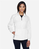 EG PRO Women's Jacket Lightweight Unlined Water Resistant Techno Lite Active Shell for Running & Travel - 2 Pack