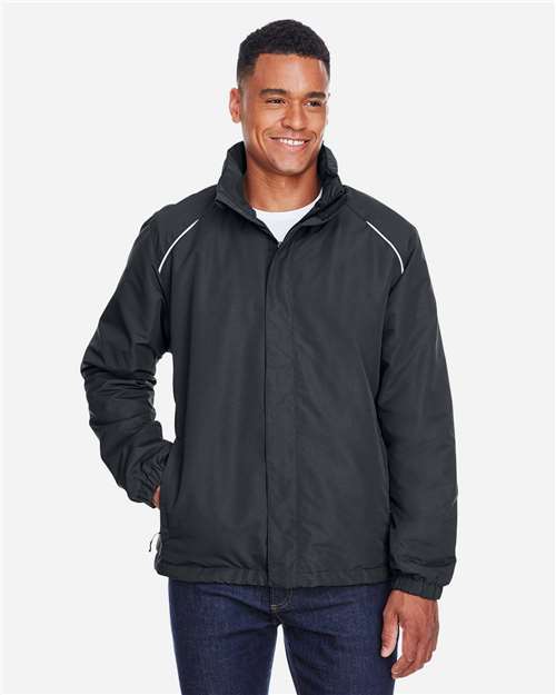EG PRO Men’s Fleece Lined Jacket | All-Season Waterproof Windproof Outerwear