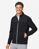 EG PRO Men’s Waterproof Soft Shell Jacket – Fleece-Lined, Windproof, Breathable 3-Layer
