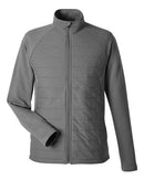 EG PRO Men’s Hybrid Full-Zip Jacket – Fleece-Lined, Water-Resistant Outerwear