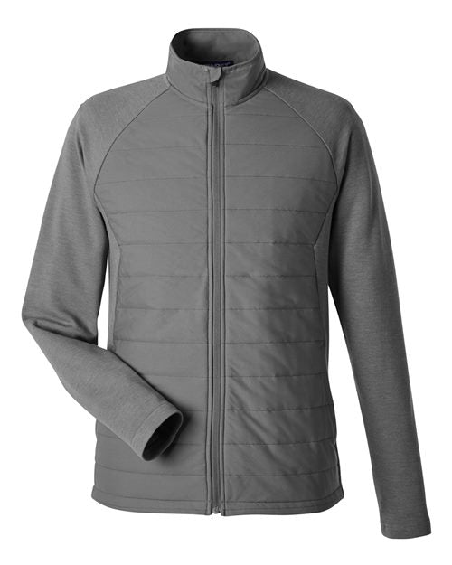 EG PRO Men’s Hybrid Full-Zip Jacket – Fleece-Lined, Water-Resistant Outerwear