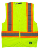 Berne Apparel Men's Work Vest Hi-Vis Class 2 Multi-Color