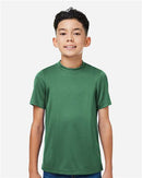 ER PRO Youth Boy T Shirts Short Sleeve Plain Cotton Undershirts 4-Pack