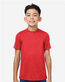 ER PRO Youth Boy T Shirts Short Sleeve Plain Cotton Undershirts 4-Pack
