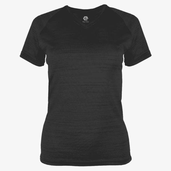 EG Pro Women's V-Neck Tee Defender Heather