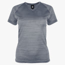 EG Pro Women's V-Neck Tee Defender Heather