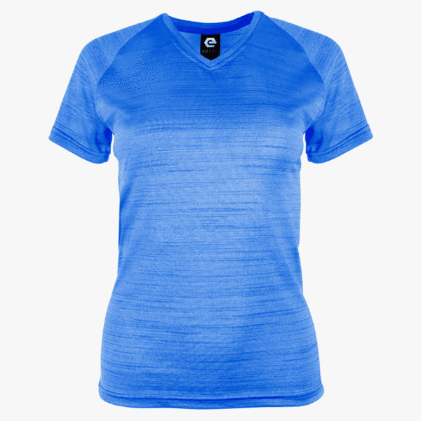 EG Pro Women's V-Neck Tee Defender Heather