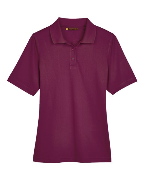 EG PRO Women's Polo Shirt – Classic Short Sleeve Collared Golf Polo Shirt for Women, Stretch Fit Performance Top