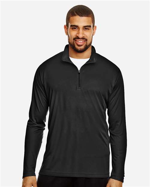 EG PRO Men Pullover Quarter Zip Athletic Zone Performance