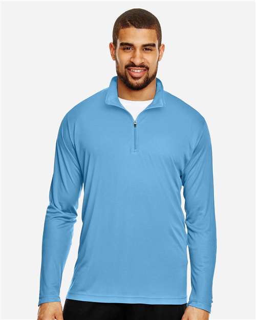 EG PRO Men Pullover Quarter Zip Athletic Zone Performance