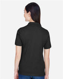 Harriton Women's Polo Shirt Short Sleeve Moisture Wicking 2-Pack