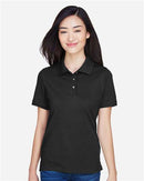 Harriton Women's Polo Shirt Short Sleeve Moisture Wicking 2-Pack