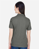 Harriton Women's Polo Shirt Short Sleeve Moisture Wicking 2-Pack
