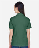 Harriton Women's Polo Shirt Short Sleeve Moisture Wicking 2-Pack