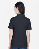 Harriton Women's Polo Shirt Short Sleeve Moisture Wicking 2-Pack
