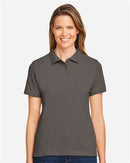 EG PRO Women's Cotton Polo Shirt – Short Sleeve Collared Polo for Women, Classic Fit Casual Golf Polo Top