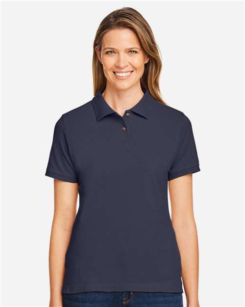 EG PRO Women's Cotton Polo Shirt – Short Sleeve Collared Polo for Women, Classic Fit Casual Golf Polo Top