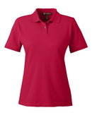 EG PRO Women's Cotton Polo Shirt – Short Sleeve Collared Polo for Women, Classic Fit Casual Golf Polo Top