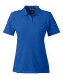 EG PRO Women's Cotton Polo Shirt – Short Sleeve Collared Polo for Women, Classic Fit Casual Golf Polo Top
