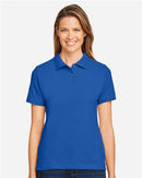 EG PRO Women's Cotton Polo Shirt – Short Sleeve Collared Polo for Women, Classic Fit Casual Golf Polo Top