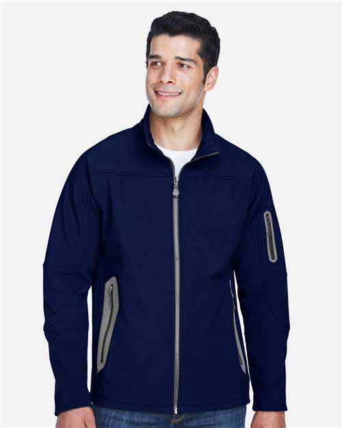 EG PRO Men’s Waterproof Soft Shell Jacket – Fleece-Lined, Windproof, Breathable 3-Layer