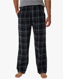 EG PRO Men Pajamas Flannel Plaid Pants with Pockets Sleepwear 3-Pack